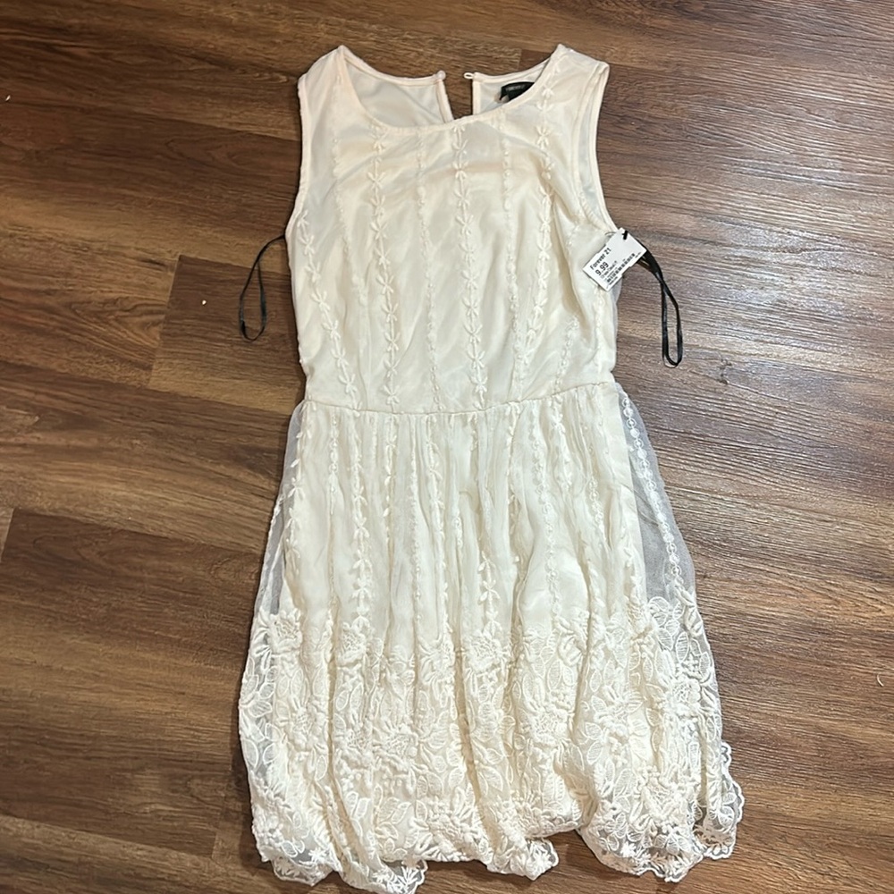 Creamy dress
